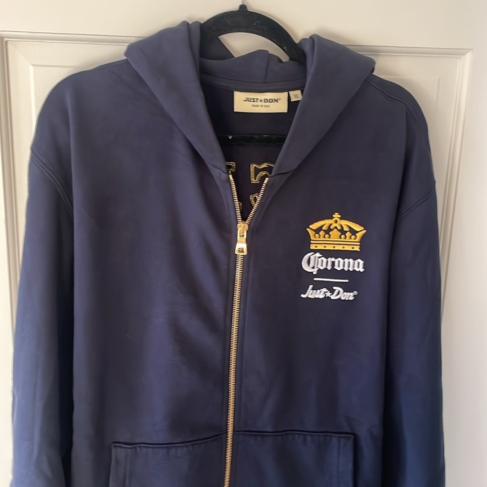 NWOT! Just Don Limited Edition Chicago Bulls/Corona Hoodie! - Picture 2 of 5